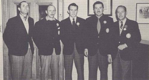 Carlos Bracht, Oscar E. Cella, Jorge C. Ledesma Jr., Hugo Nicora, Dr. Eduardo H. Maglione